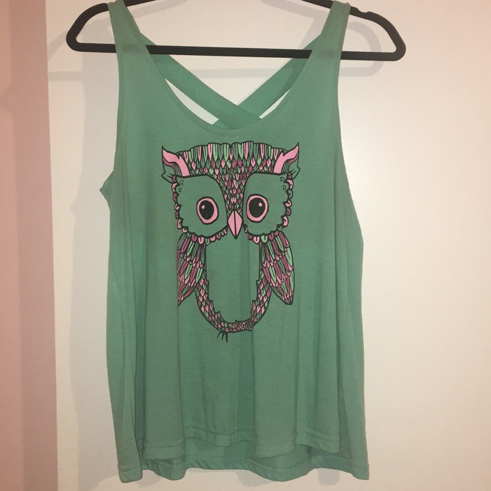 Owl tank mint